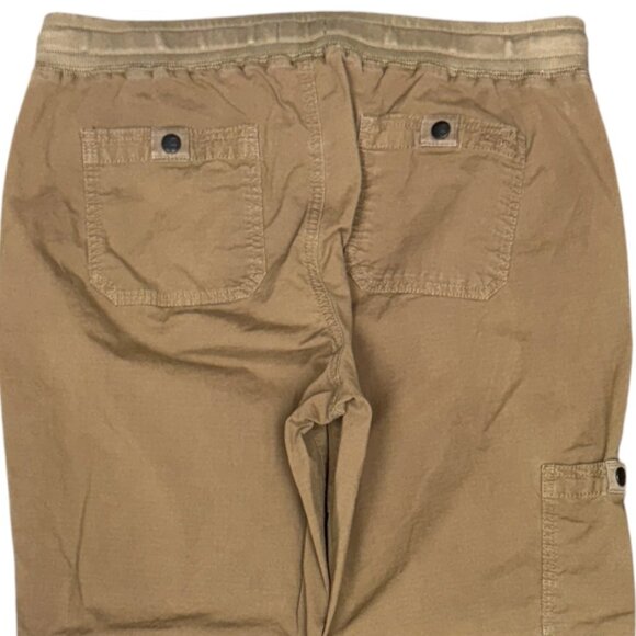 L.L. BEAN Women's EUC Stretch Ripstop Pull-On Pants Slim-Leg Camel | Size M - Picture 6 of 10